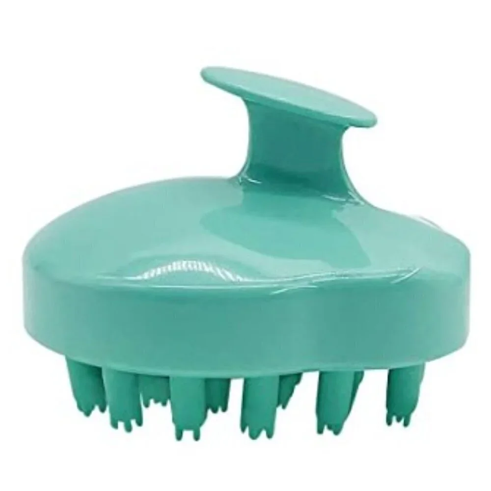 SCALP MASSAGER, WET DRY HAIR SHAMPOO BRUSH EXFOLIATOR